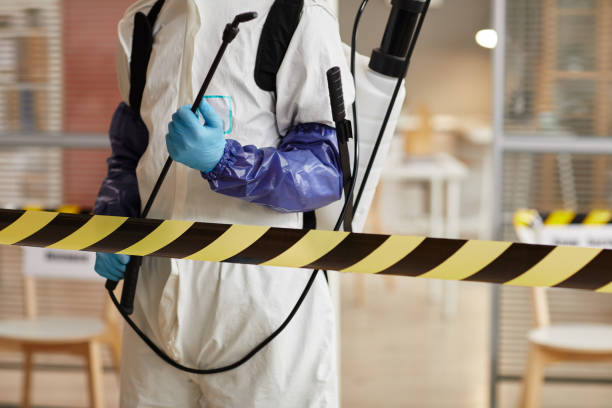 Professional Trauma Scene Cleanup technician working in Utica, OH